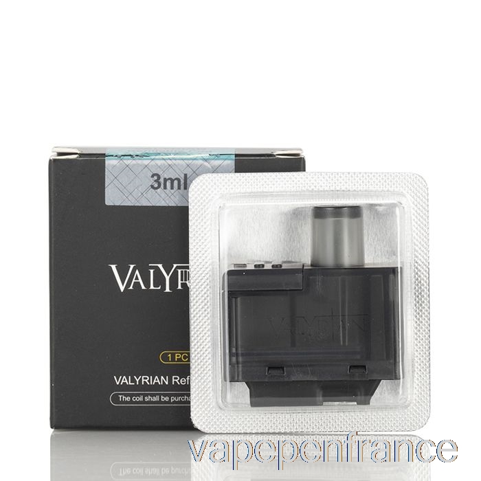 Gousses De Remplacement Uwell Valyrian 3ml Stylo Vape Valyrian Pod